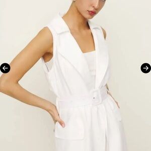 Reformation Maeve Linen Trench